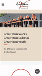 Mobile Screenshot of greathousevoices.de